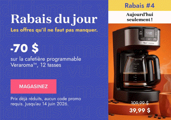 Rabais du jour