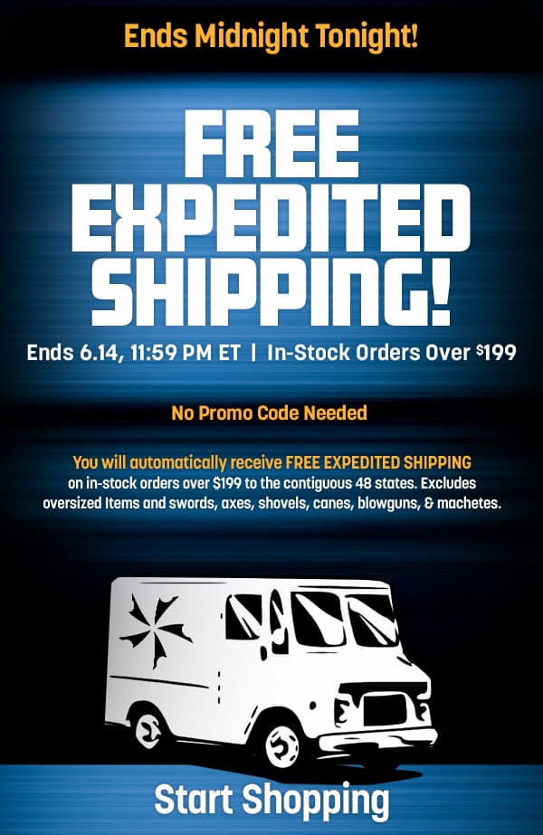 Free Expedited Shipping