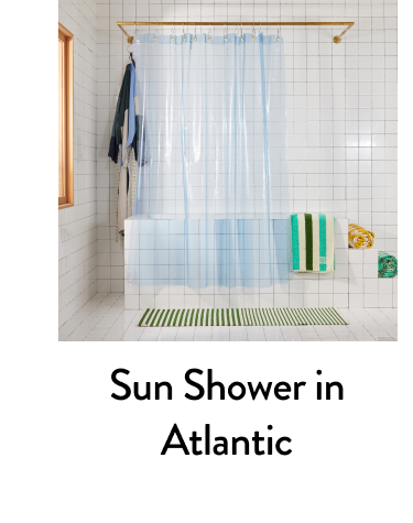 sun shower in atlantic