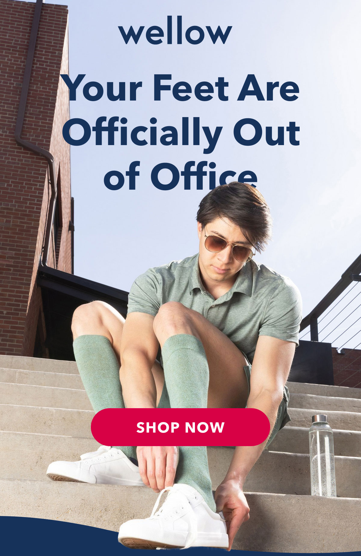 Your Feet Are Officially Out of Office | SHOP NOW