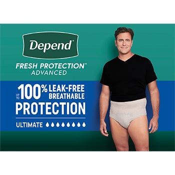 Depend Fresh Protection™
Advanced