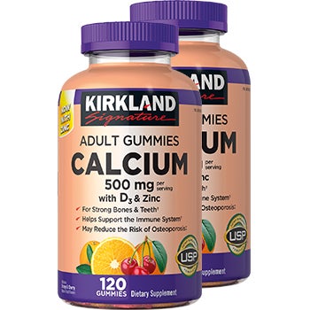 Kirkland Signature Calcium Adult Gummies