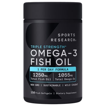 Sports Research Omega-3 Fish Oil