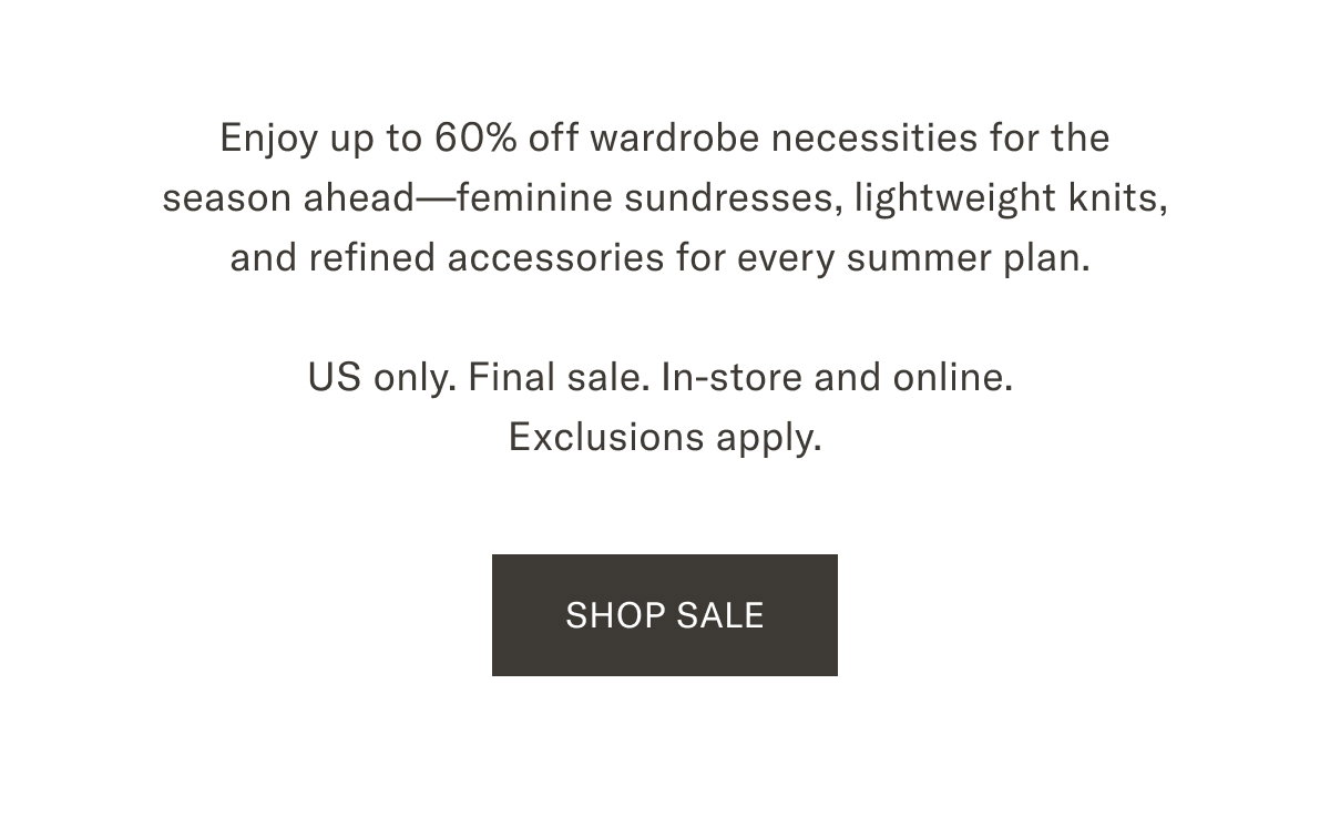 Jenni Kayne - Semi Annual Warehouse Sale