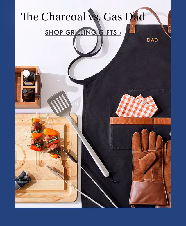 The Charcoal vs. Gas Dad - SHOP NOW