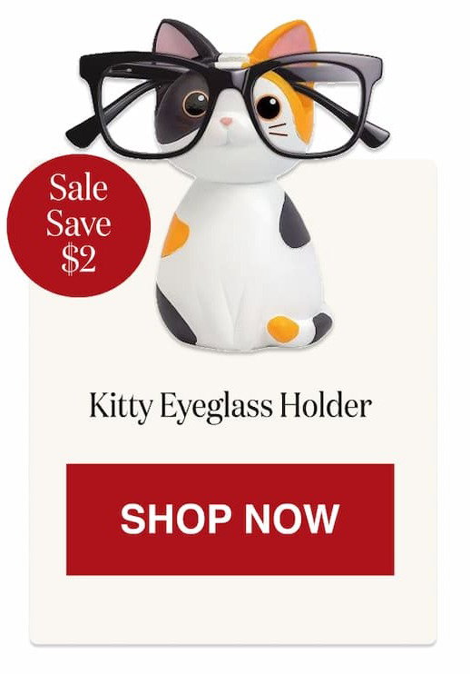 Kitty Eyeglass Holder [Click here to Shop Now]