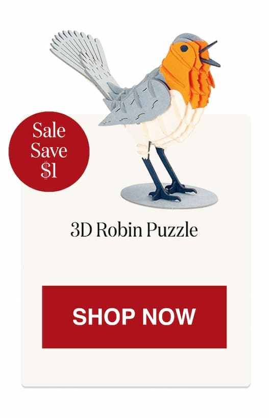3D Robin Puzzle [Click here to Shop Now]