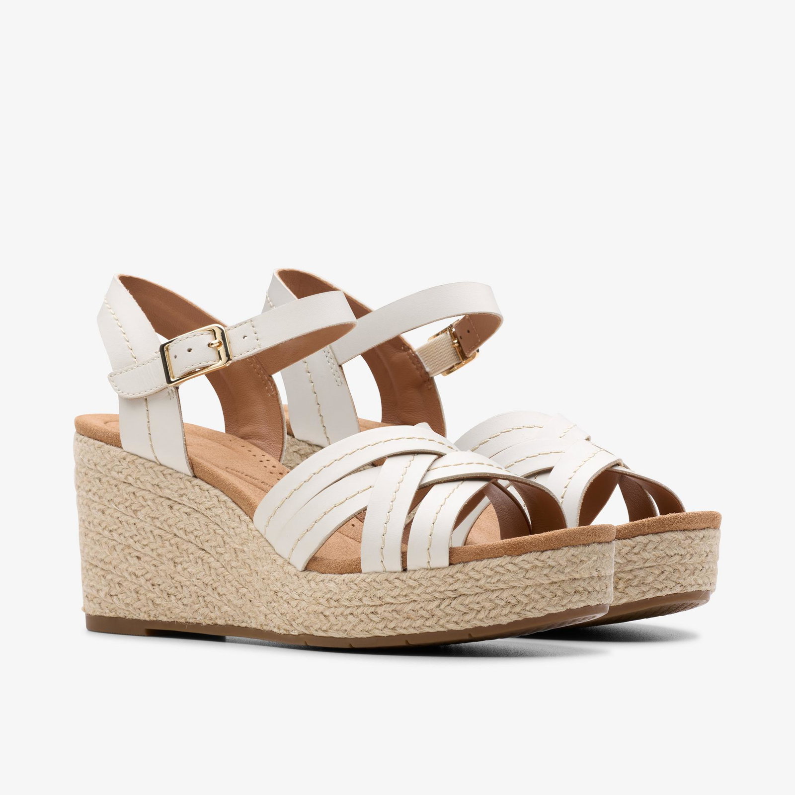 Shop Sabina Strap Cream Leather