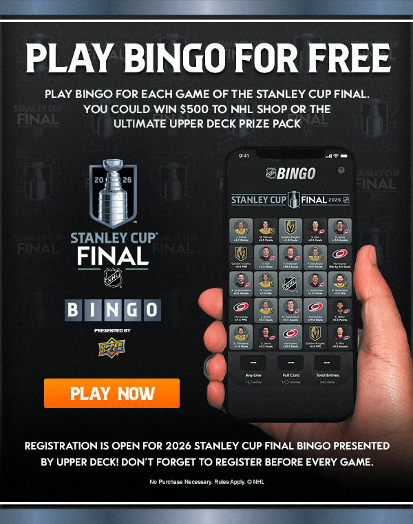 Click here to play Stanley Cup Final BINGO!