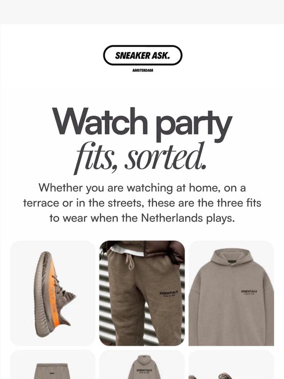 What are you wearing when the Netherlands plays? 🧡