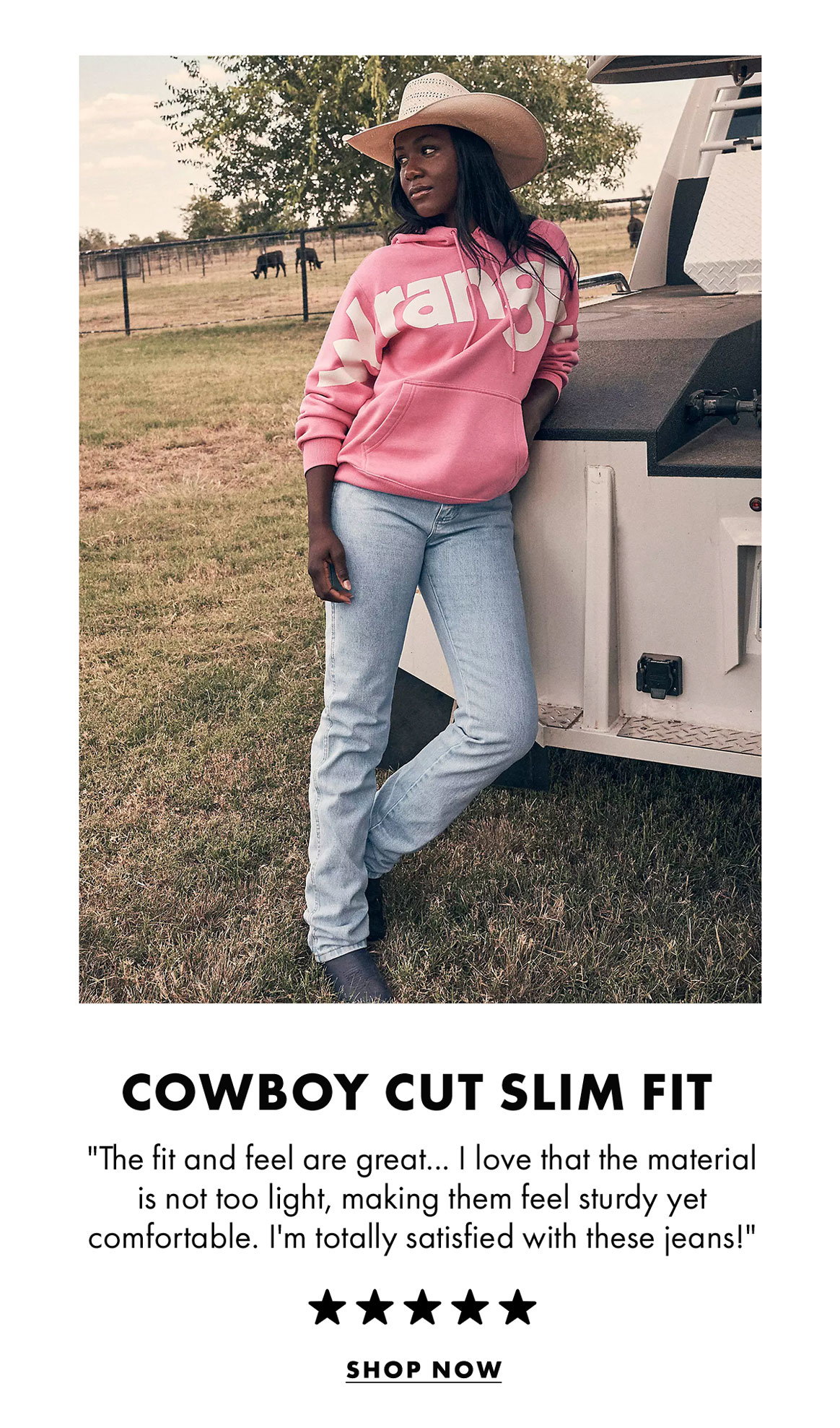 Cowboy cut slim fit shop now