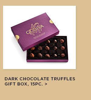 Dark Chocolate Truffles Gift Box, 15pc.