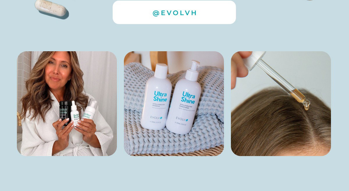 Follow us on social: @evolvh
