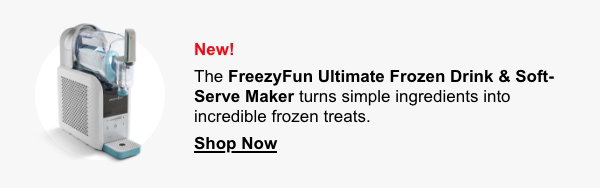 freezyfun ultimate frozzen drink and soft serve maker
