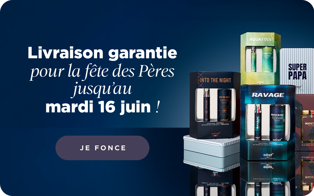 Livraison garantie pour la fête des Pères