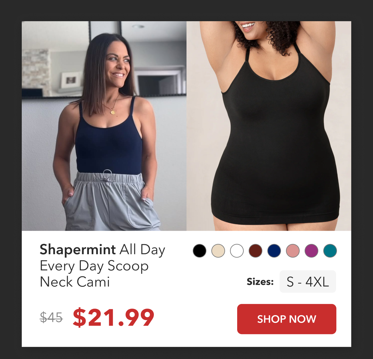 Shop Scoop Neck Cami