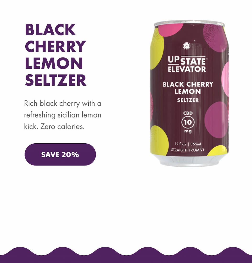 Shop Black Cherry Lemon Seltzer