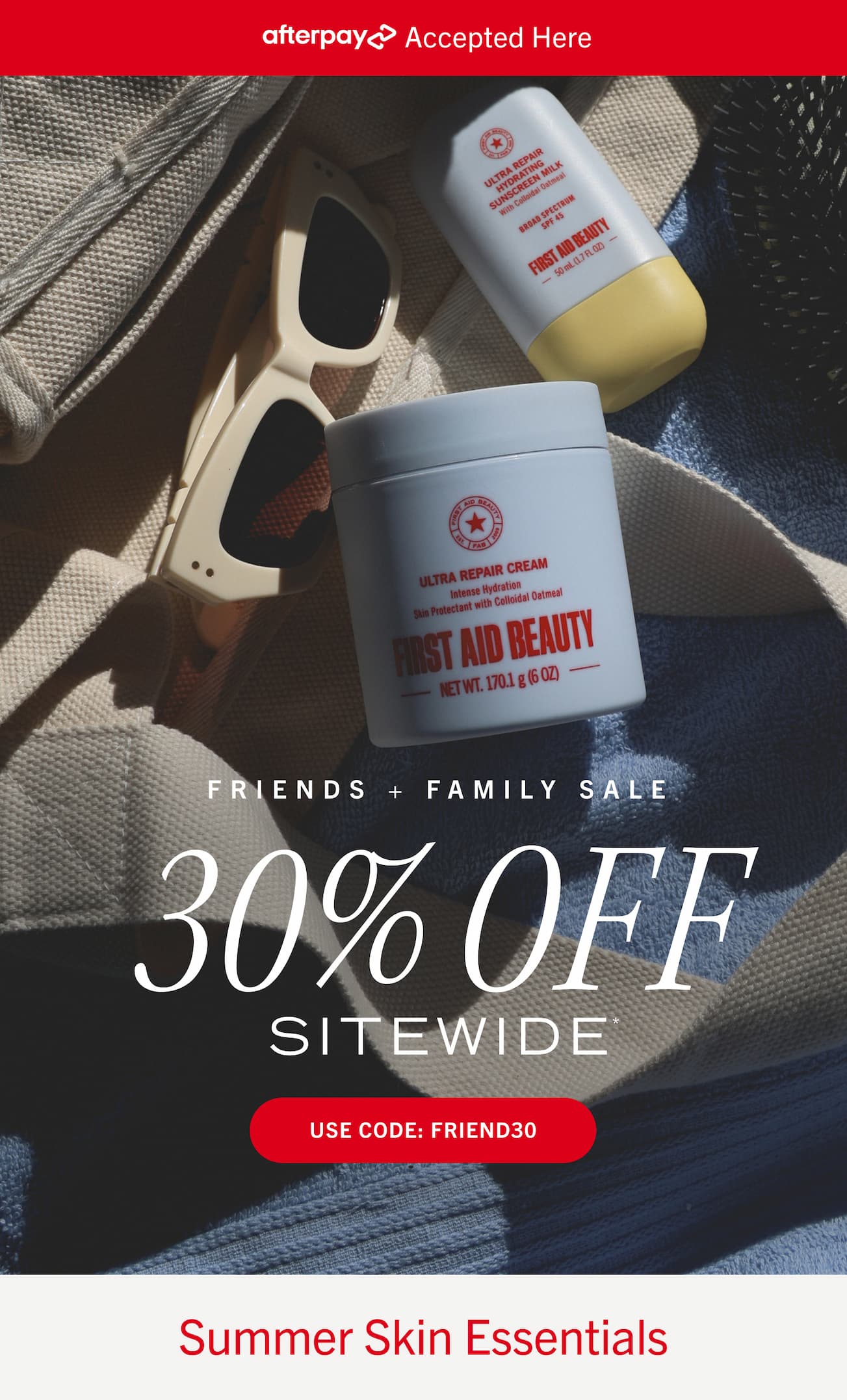 30% Off Friends and Family
