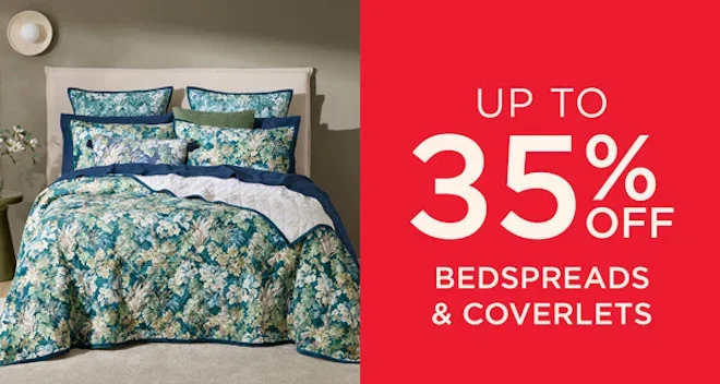 Up To 35% Off Bedspreads