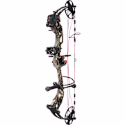 BlackOut Intrigue X4 Compound Bow Package - 20-70 lbs. - Right Hand - TrueTimber Strata