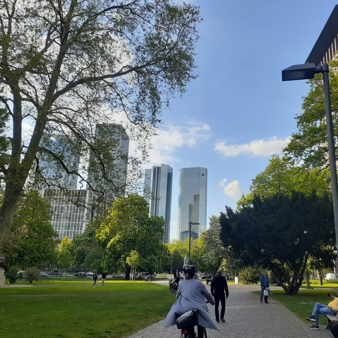 Frankfurts Parks entdecken