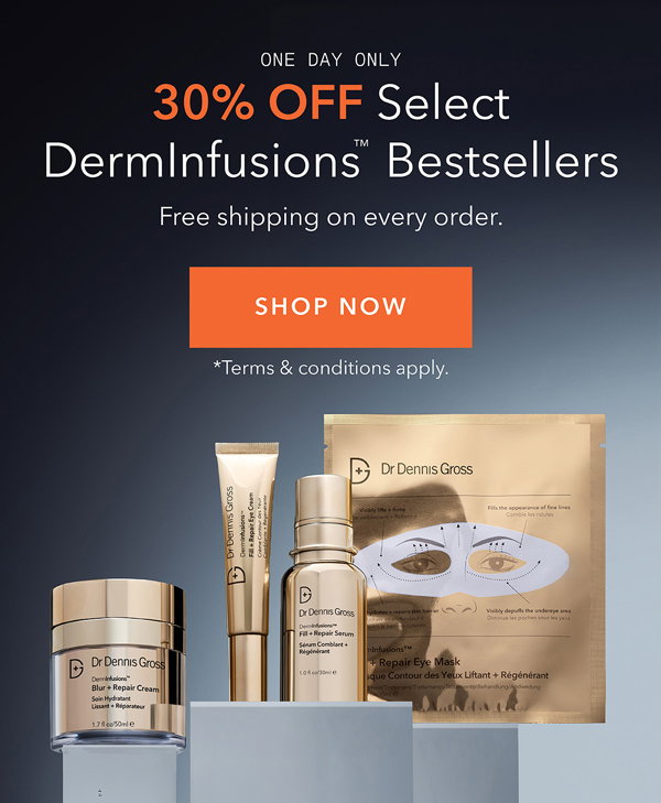 30% Off Select DermInfusions Bestsellers