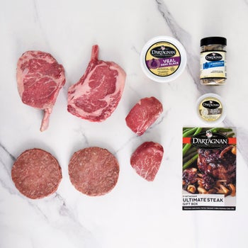 D'Artagnan Ultimate Steak Lovers Gift Box, 6 Total Packs, 4.25 Lbs. Total
