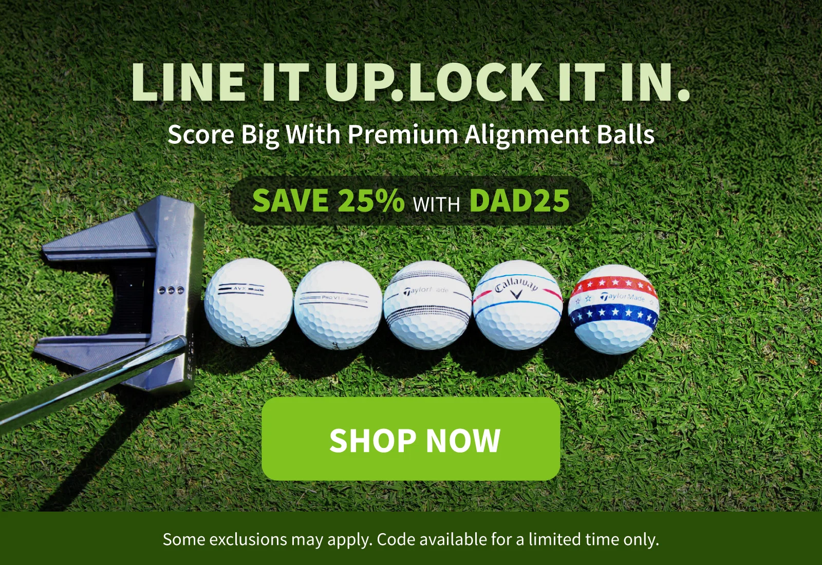 LINE IT UP. LOCK IT IN.