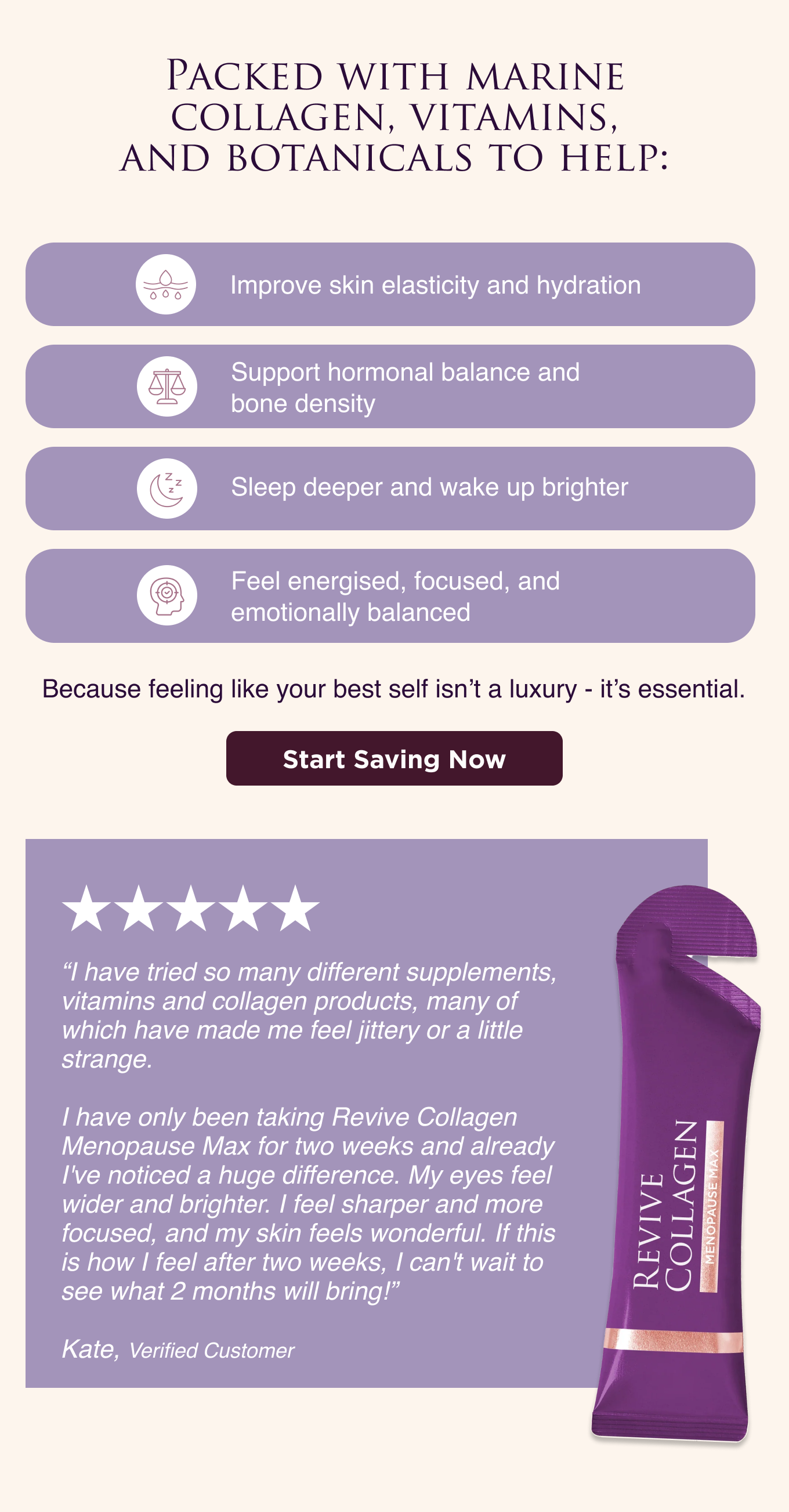 Start Saving Now
