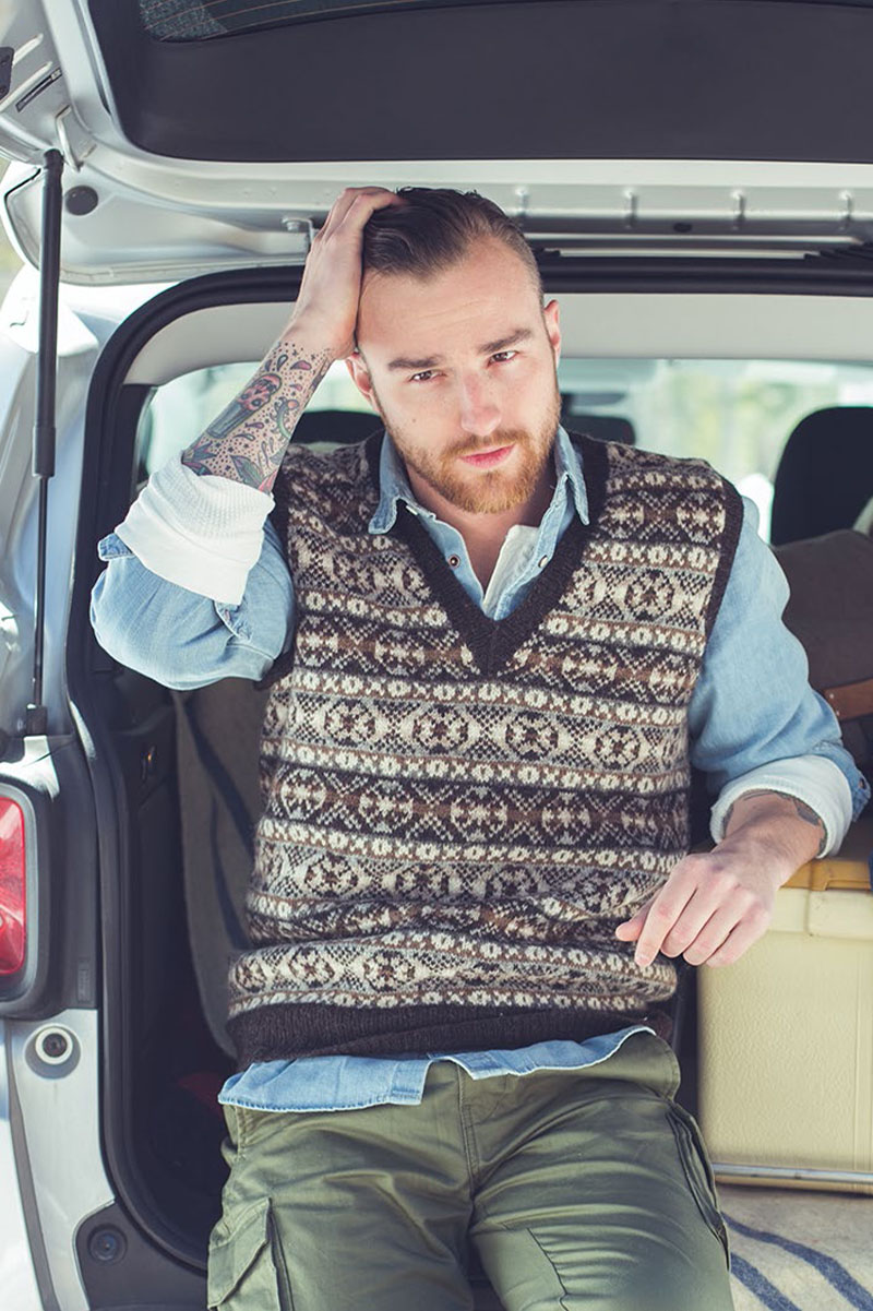 Fall River Vest Knitting Pattern Download