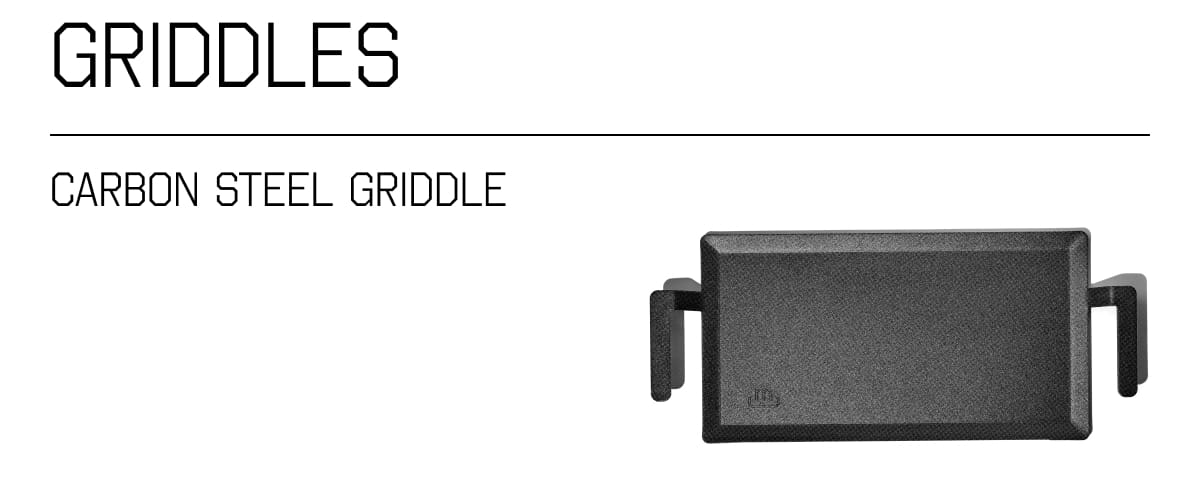 Griddles. Carbon Steel Griddle