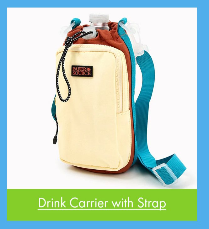 Drink Carrier with Strap