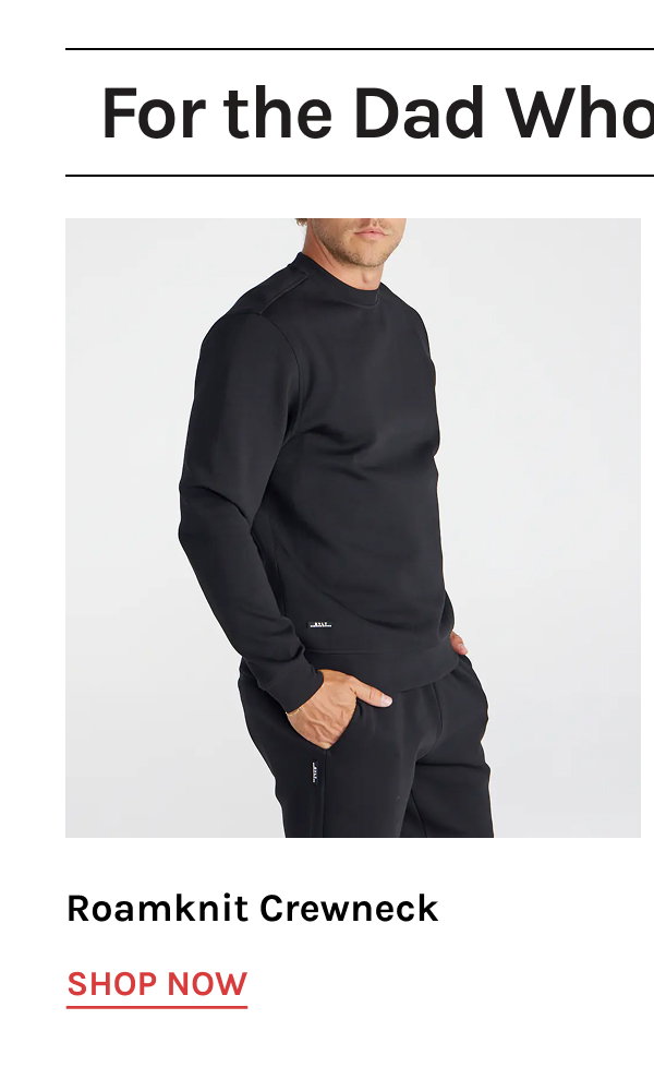 Roamknit Crewneck | Shop Now 