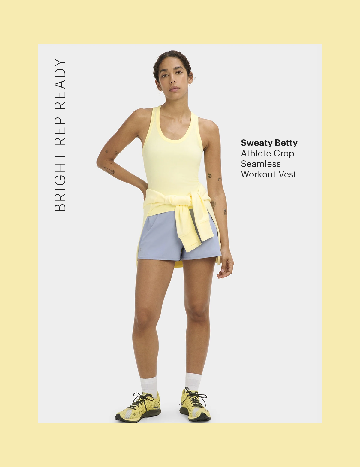 Sweaty Betty Athlete Crop Seamless Workout Vest 