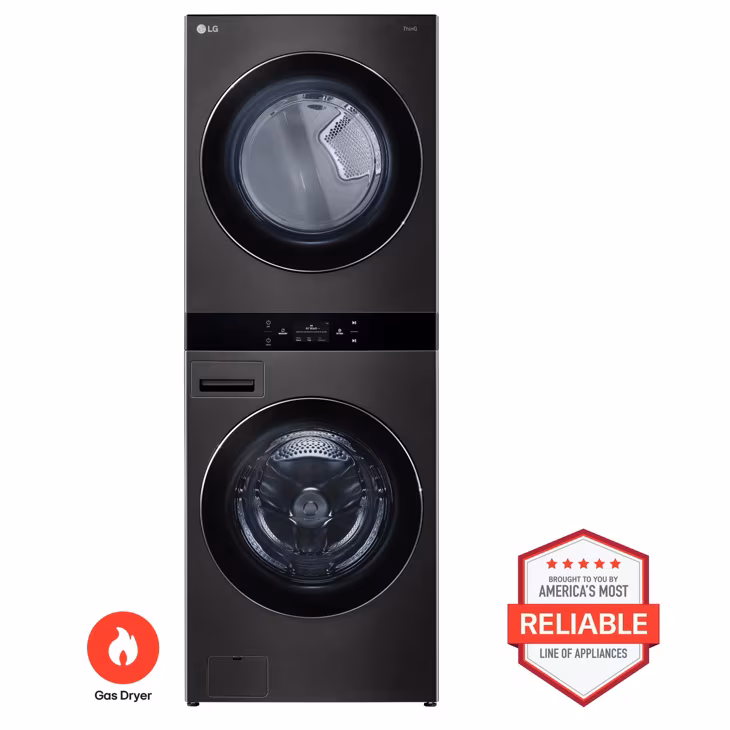 Image of LG Single Unit Front Load WashTower™
