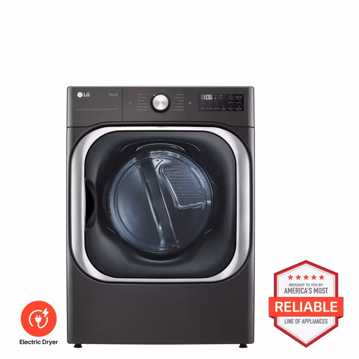 Image of LG Mega Capacity Smart Wi-Fi Enabled Front Load Dryer