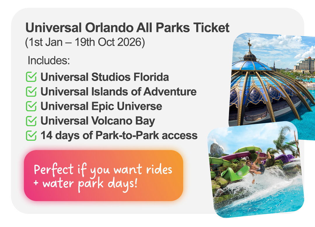 Universal Orlando All Parks Ticket 