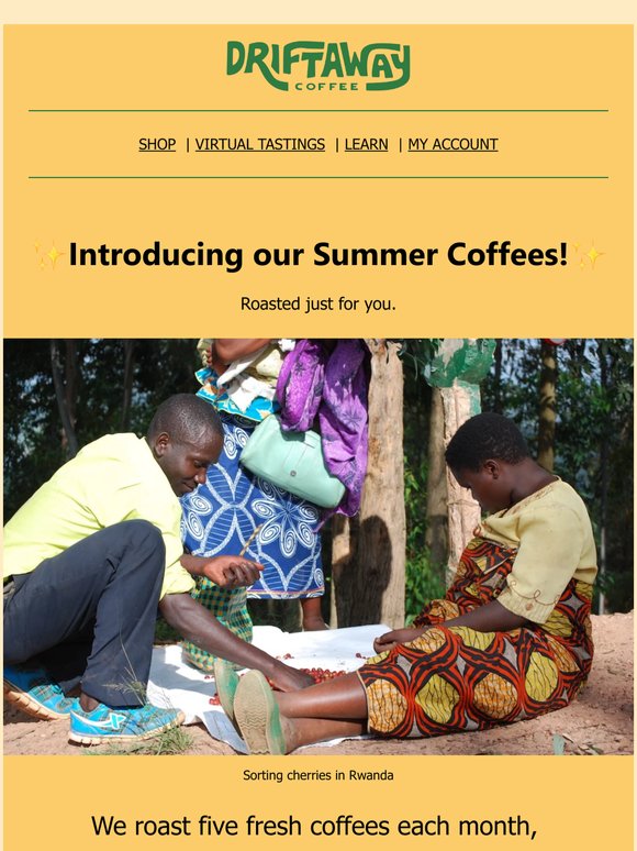 Summer Coffees Are Here! 🎉☕