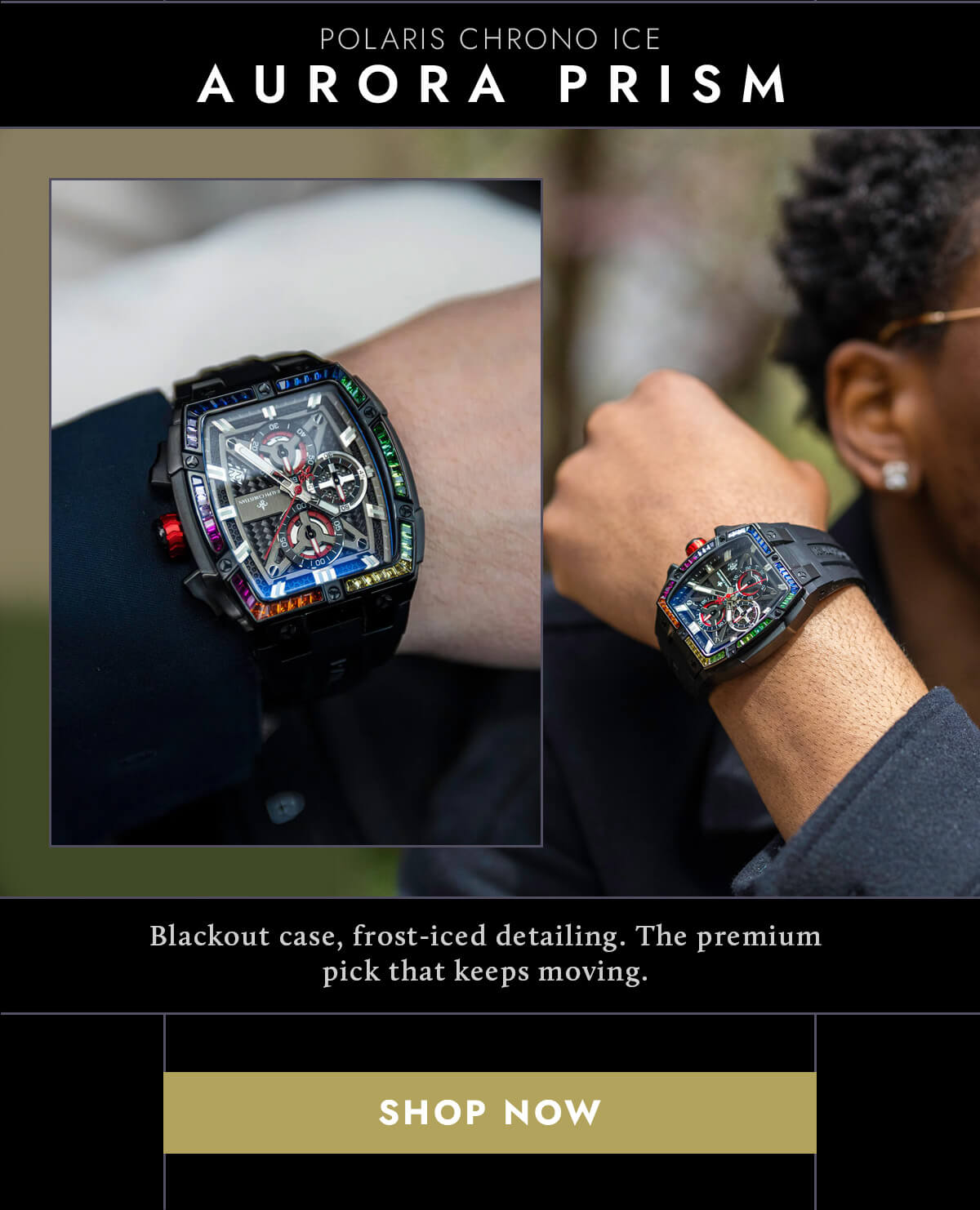 The Polaris Chrono Ice - Aurora Prism