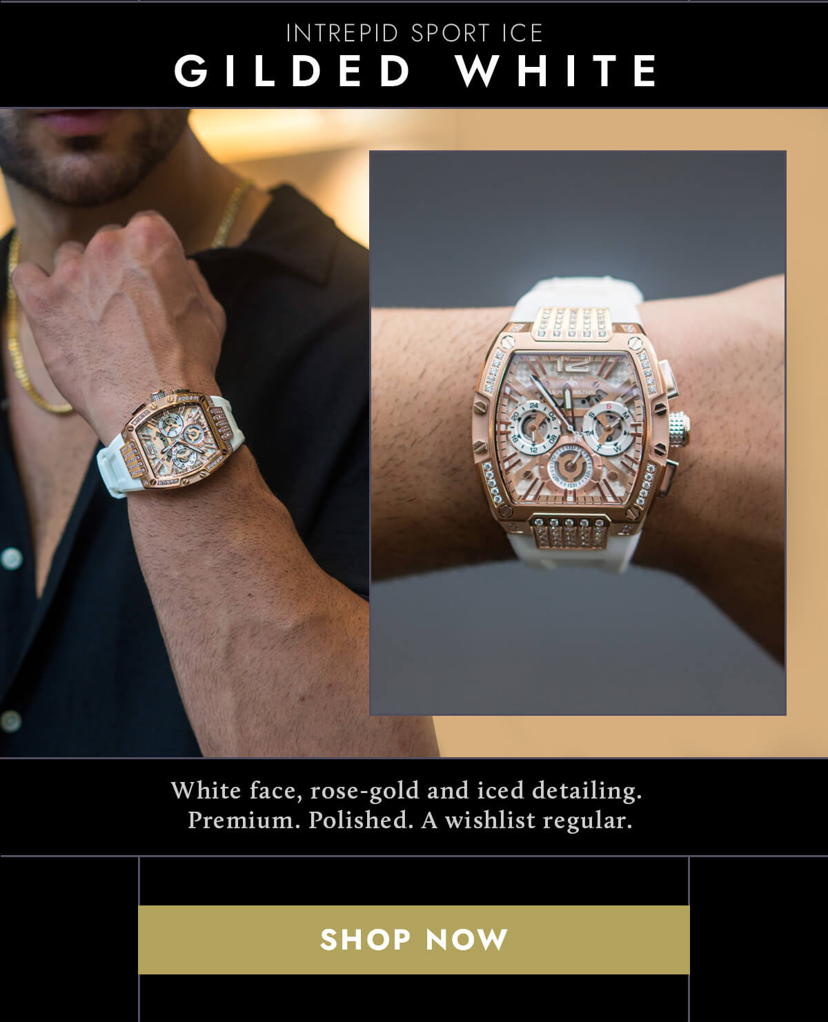 The Intrepid Sport Ice - Gilded White