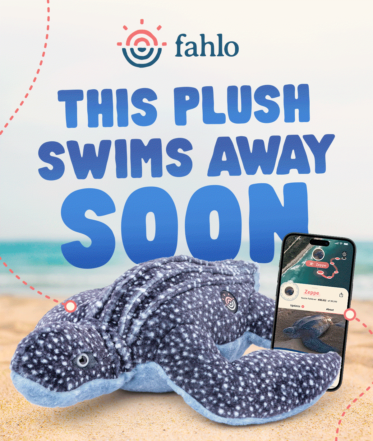 Track a huggable leatherback sea turtle plush! Back for limited time only. Shop now.