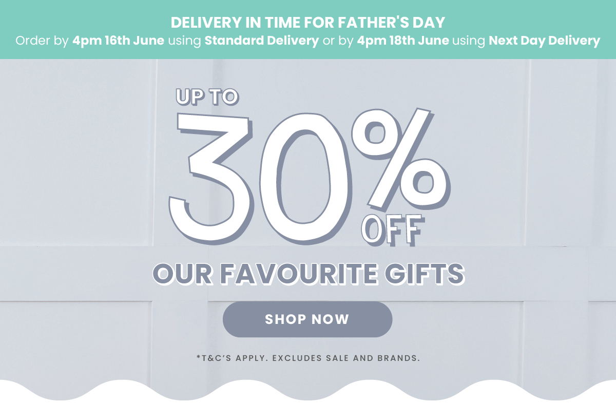 Up to 30% off our favourite gifts