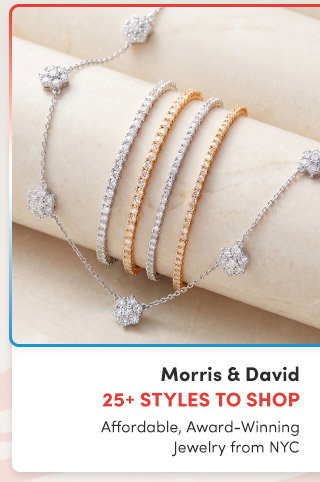 Morris & David | 25+ Styles to Shop | Affordable, Award-Winning Jewelry from NYC