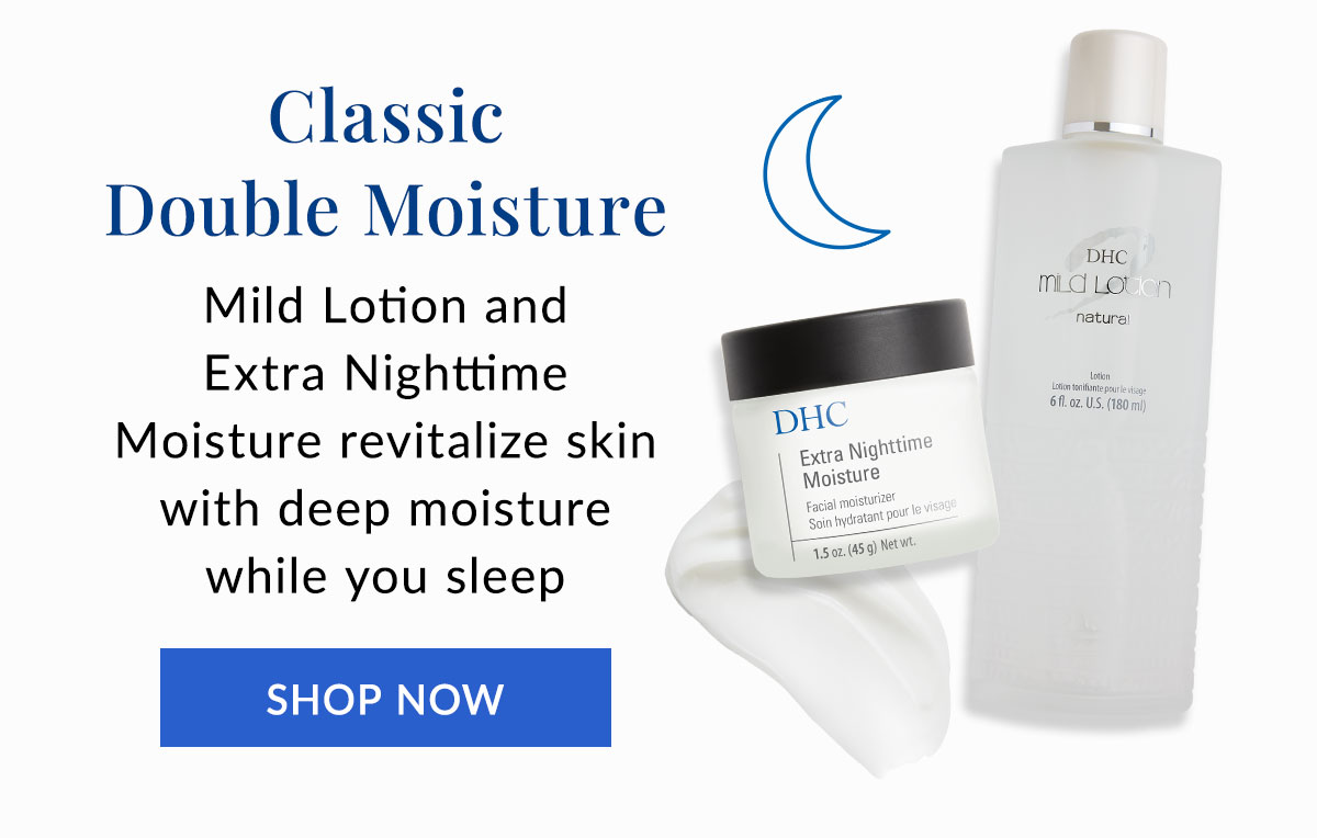 Classic Double Moisture revitalizes skin while you sleep
