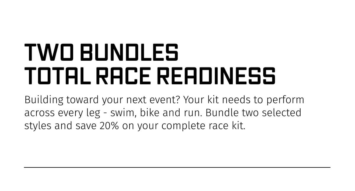 TWO BUNDLES TOTAL RACE READINESS 