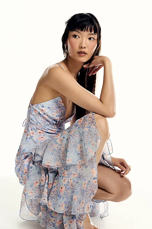 For Love And Lemons Elea Maxi Dress