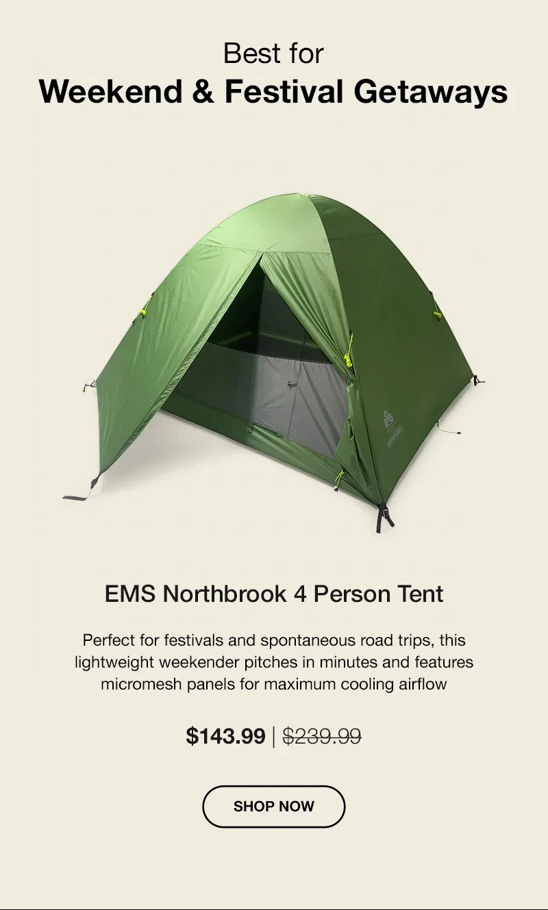 EMS Northbrook 4 Person Tent