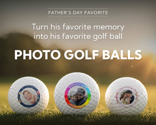 Free Photo on Select Golf Balls with code PHOTO