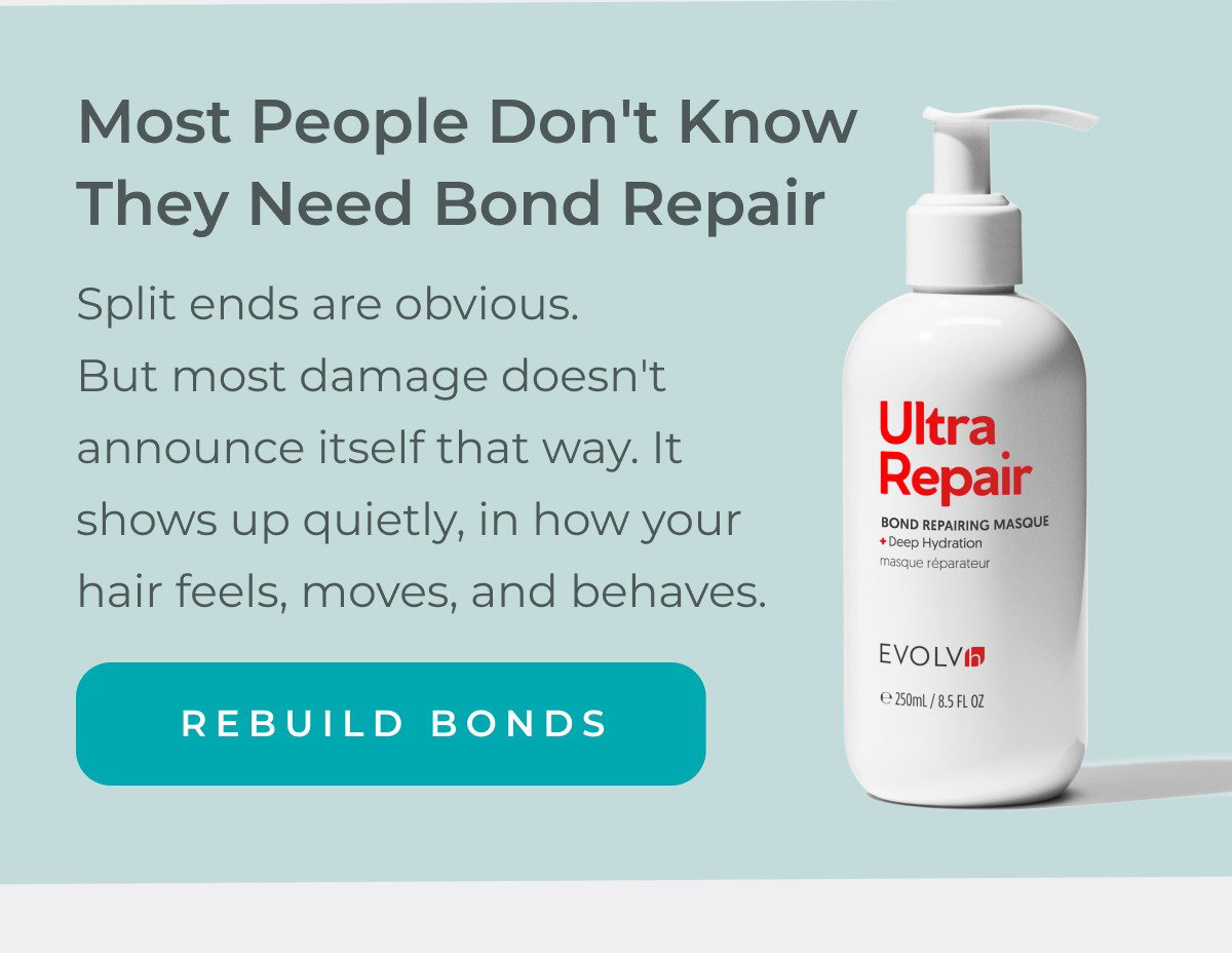Most people don't know they need bond repair. Split ends are obvious. But most damage doesn't announce itself that way. It shows up quietly, in how your hair feels, moves, and behaves.