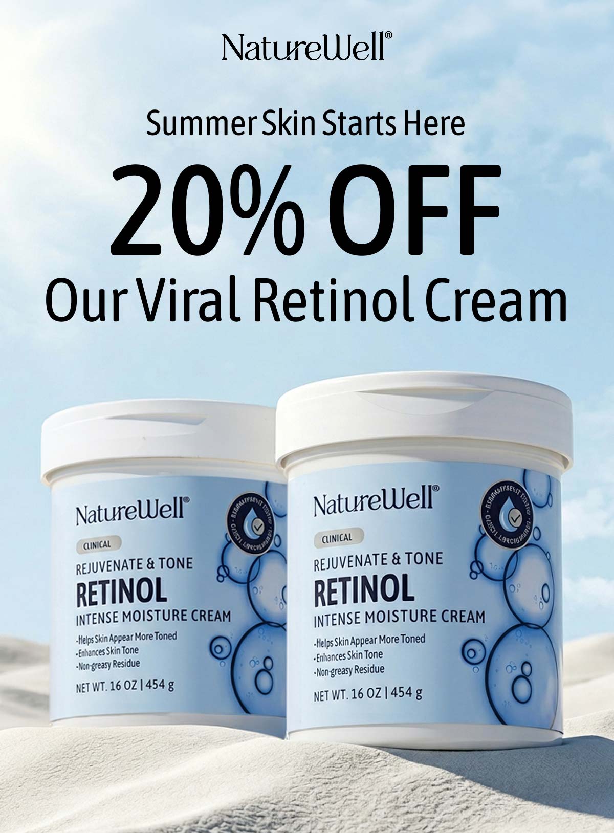 20% Off Our Viral Retinol Cream